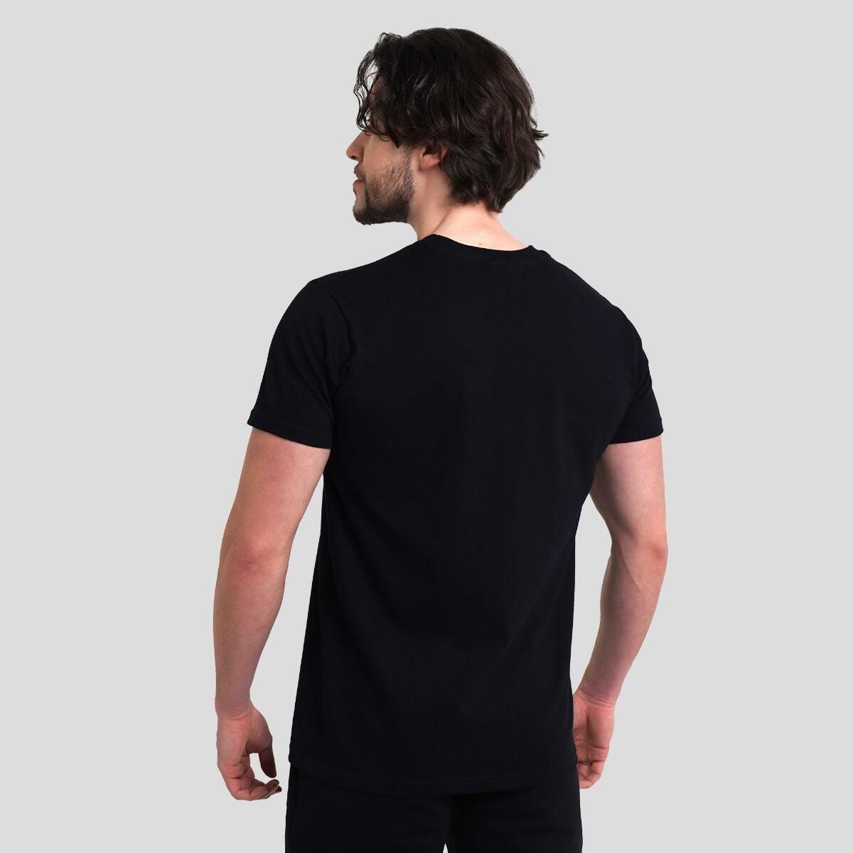 Uomo palestra maglietta cotone nera Pure Ambition 3/5