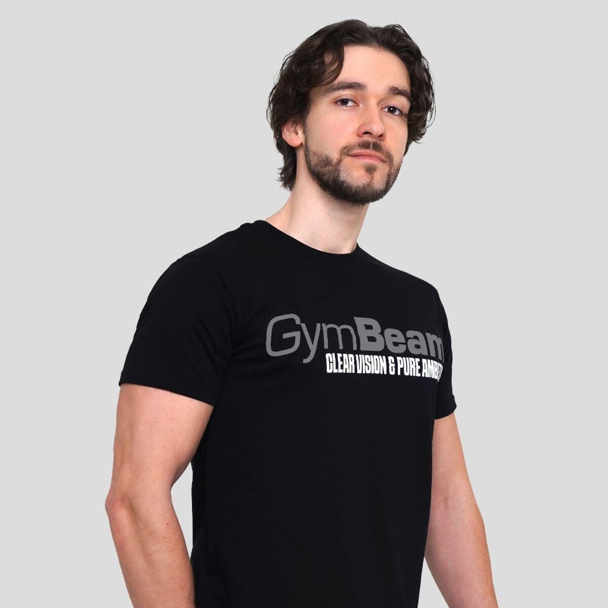 Uomo palestra maglietta cotone nera Pure Ambition 2/5