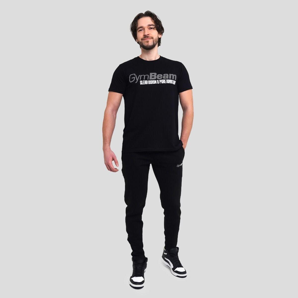 Uomo palestra maglietta cotone nera Pure Ambition 4/5