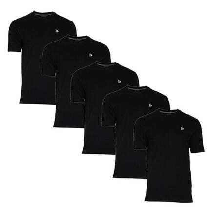 Lot de 5 t-shirts homme Vince, col rond, 100 % coton