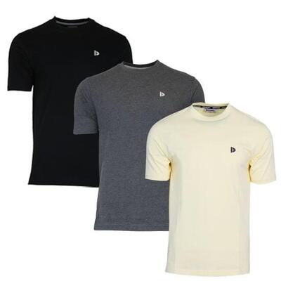 3-pack heren t-shirt vince ronde hals 100% katoen