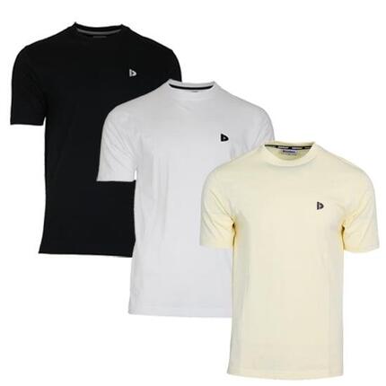 Lot de 3 t-shirts homme Vince, col rond, 100 % coton