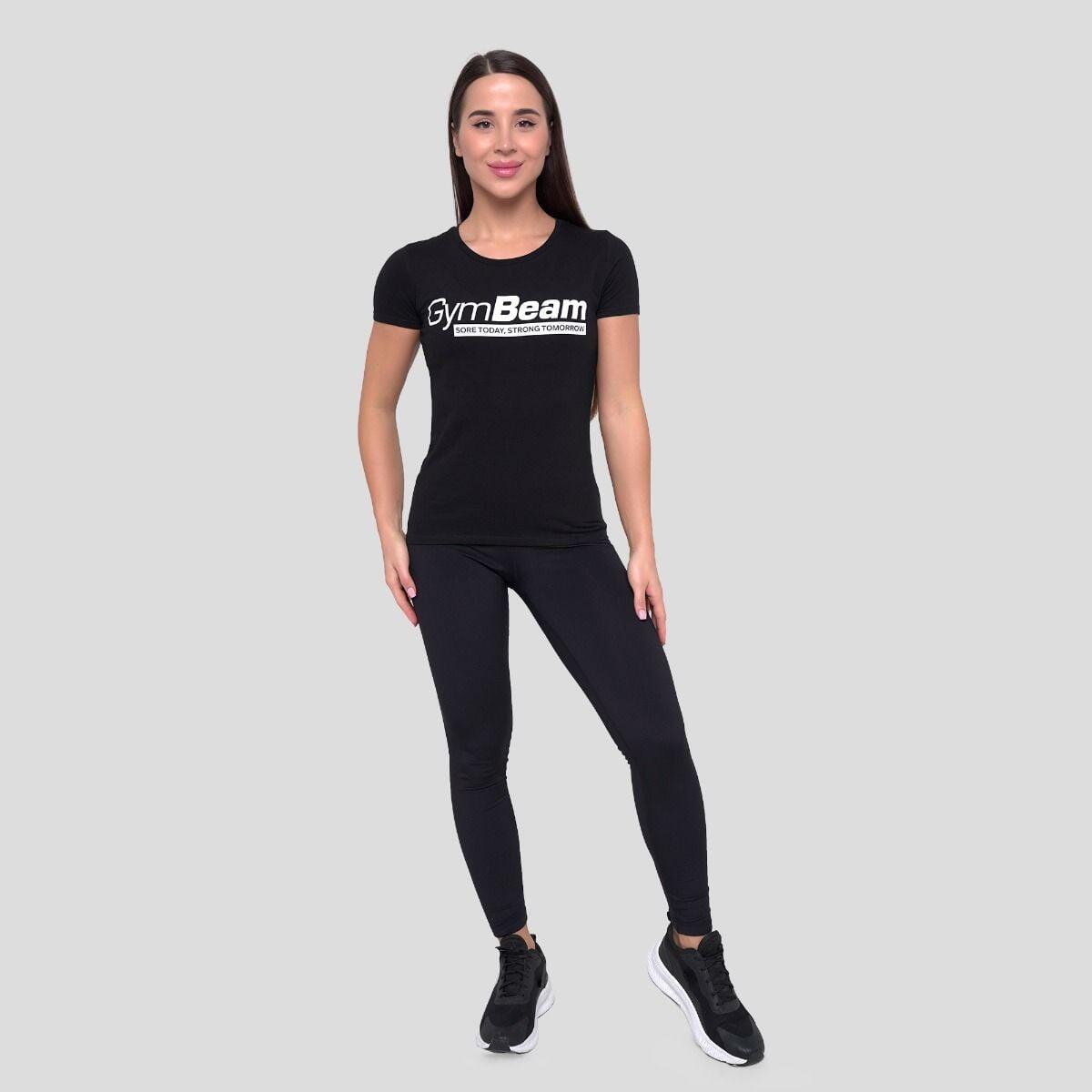 Donna t-shirt traspirante nera Strong Tomorrow 4/5
