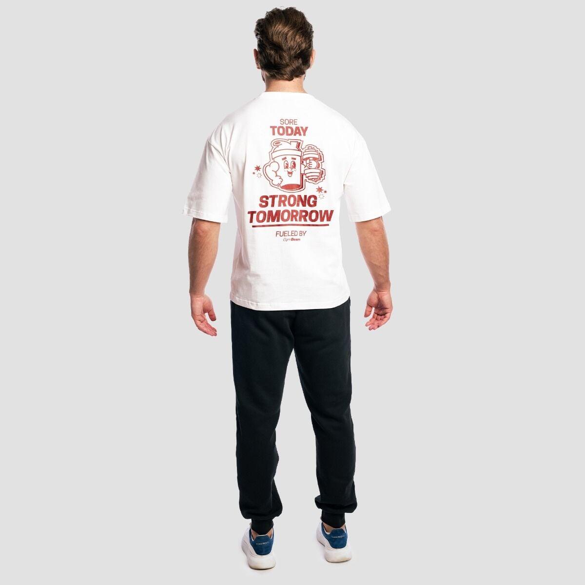 Uomo palestra t-shirt 230 GSM bianca Shaker 5/6