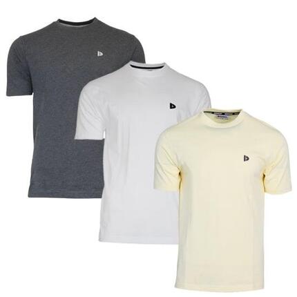 Lot de 3 t-shirts homme Vince, col rond, 100 % coton
