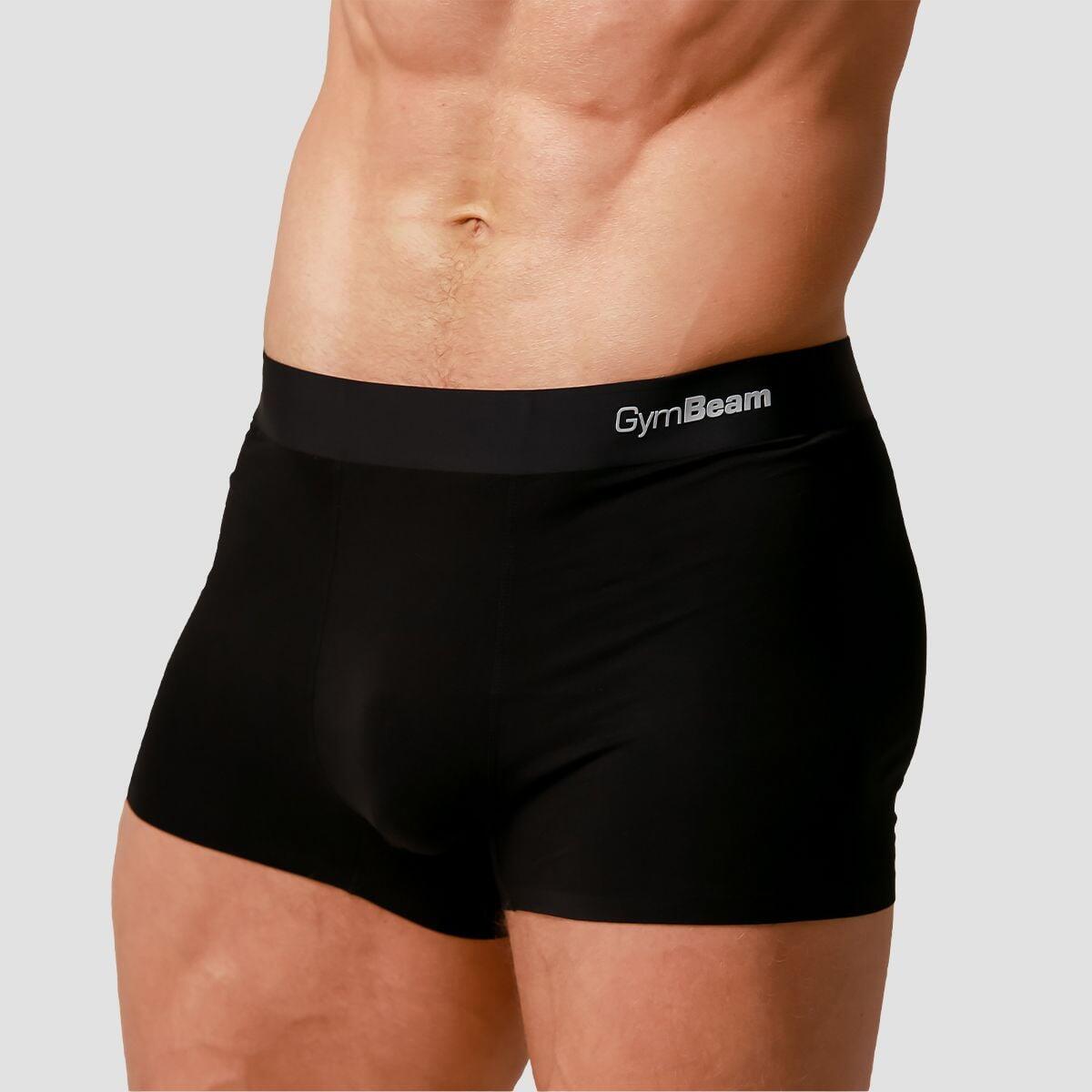 Uomo boxer traspiranti neri Soft 4/6