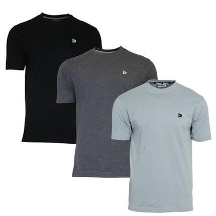 Lot de 3 t-shirts homme Vince, col rond, 100 % coton