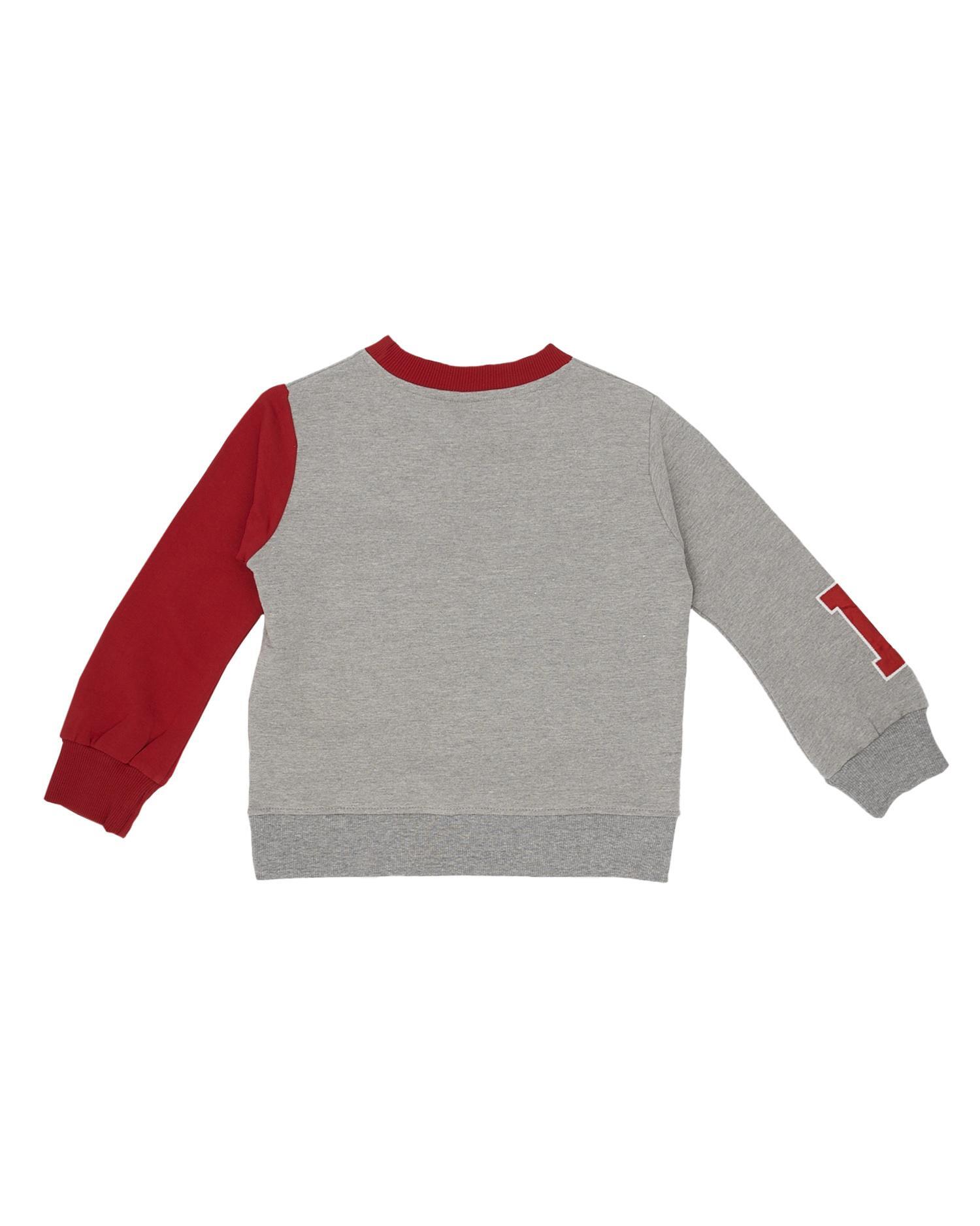 Sudaderas universitarias de cuello redondo para chicas 2/2
