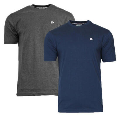 2-pack heren t-shirt vince ronde hals 100% katoen