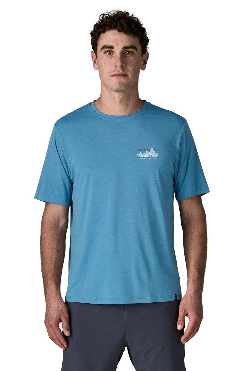 Koszulka turystyczna Capilene Cool Daily Shirt '73 Skyline 3/3