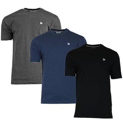 3-pack heren t-shirt vince ronde hals 100% katoen