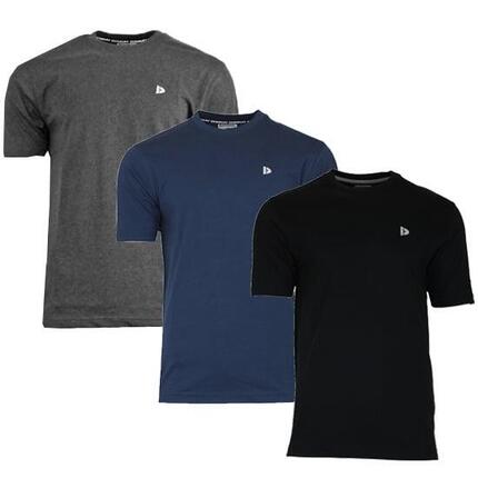 Lot de 3 t-shirts homme Vince, col rond, 100 % coton