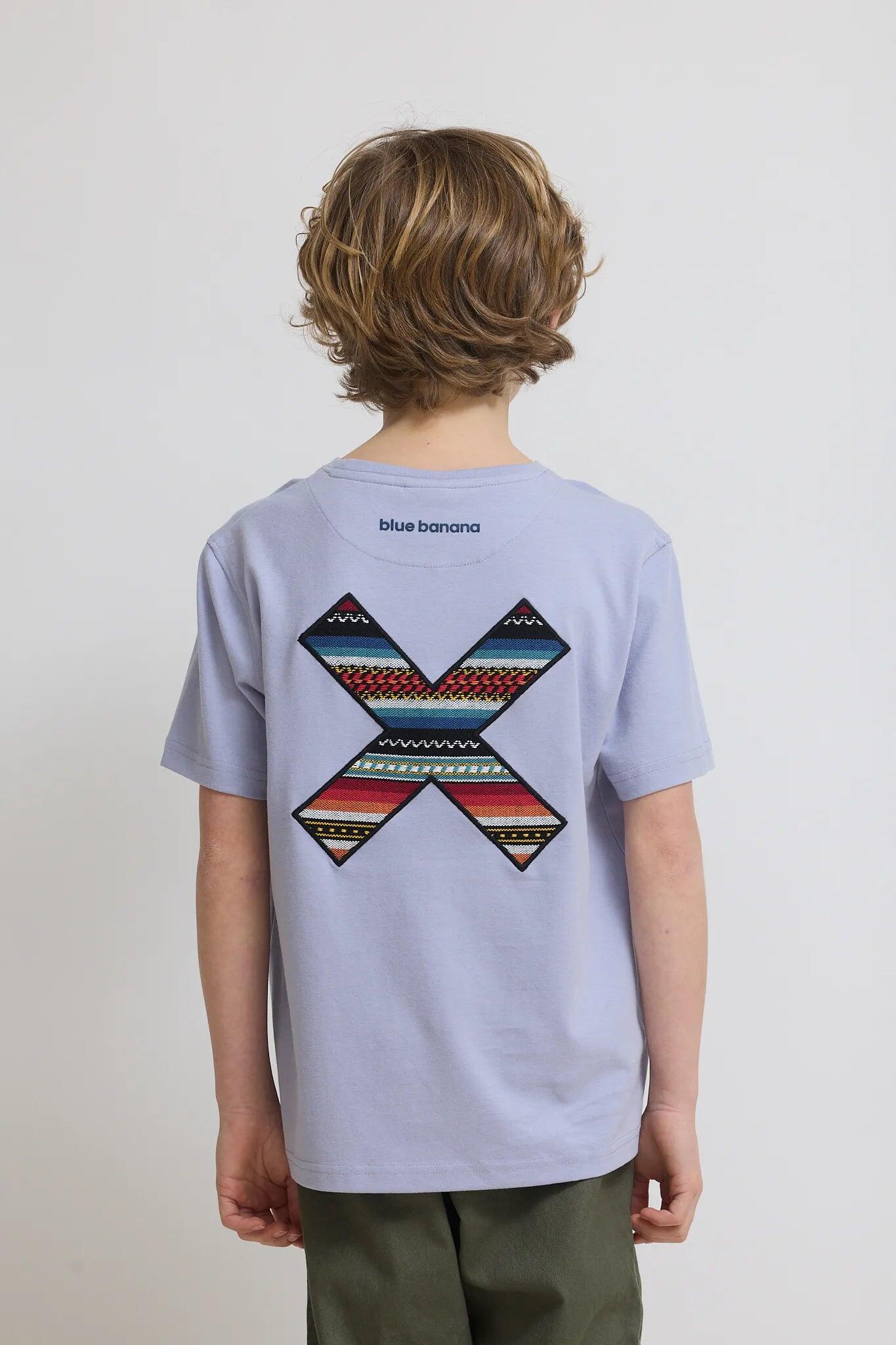 Camiseta Kids Blue Banana Pine Green de Algodón 100% Orgánico 2/6