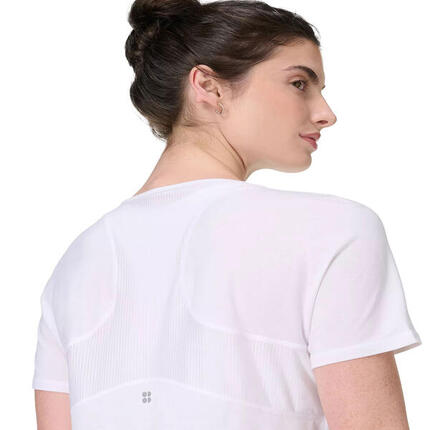 SWEATY BETTY Sweaty Betty Breathe Easy Mesh T-Shirt WIT XL