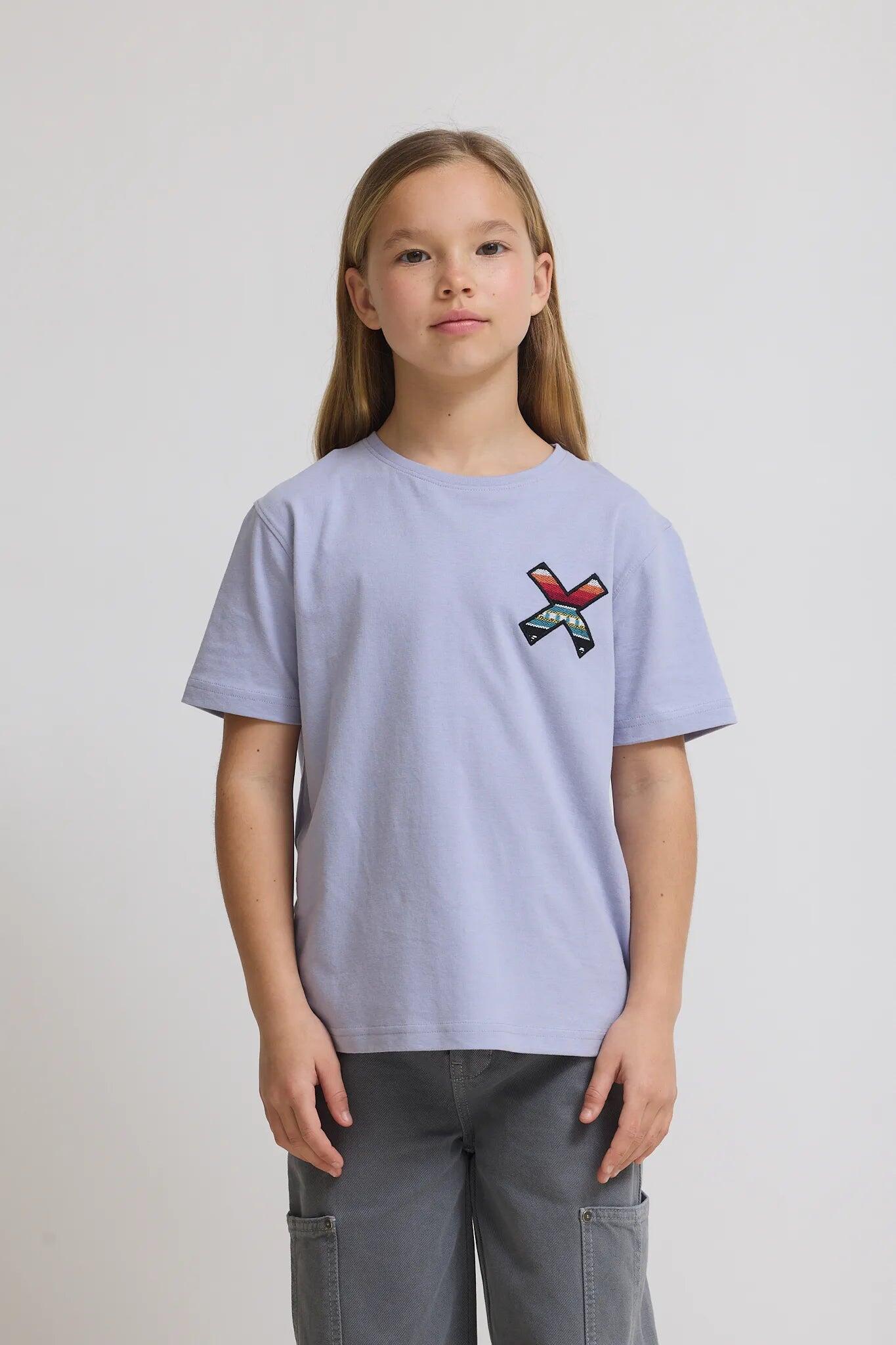 Camiseta Kids Blue Banana Pine Green de Algodón 100% Orgánico 4/6