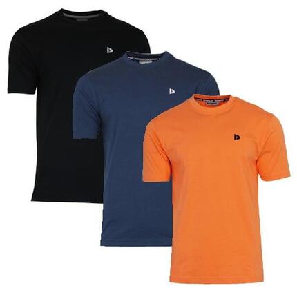 Lot de 3 t-shirts homme Vince, col rond, 100 % coton