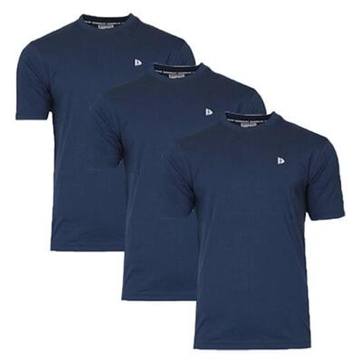 3-pack heren t-shirt vince ronde hals 100% katoen