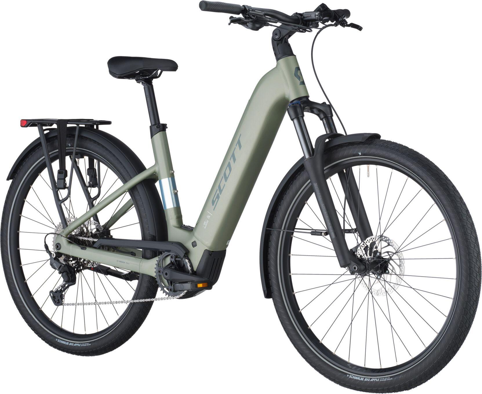 Reconditionné Vélo de Ville Électrique Scott Sub 30 Wave Shimano Cue - Très Bon 2/4