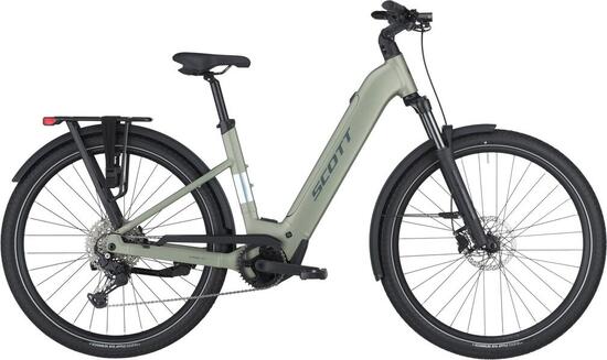 Reconditionné Vélo de Ville Électrique Scott Sub 30 Wave Shimano Cue - Très Bon