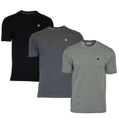 3-pack heren t-shirt vince ronde hals 100% katoen