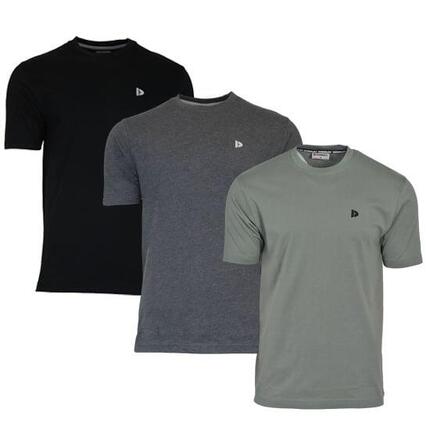 Lot de 3 t-shirts homme Vince, col rond, 100 % coton