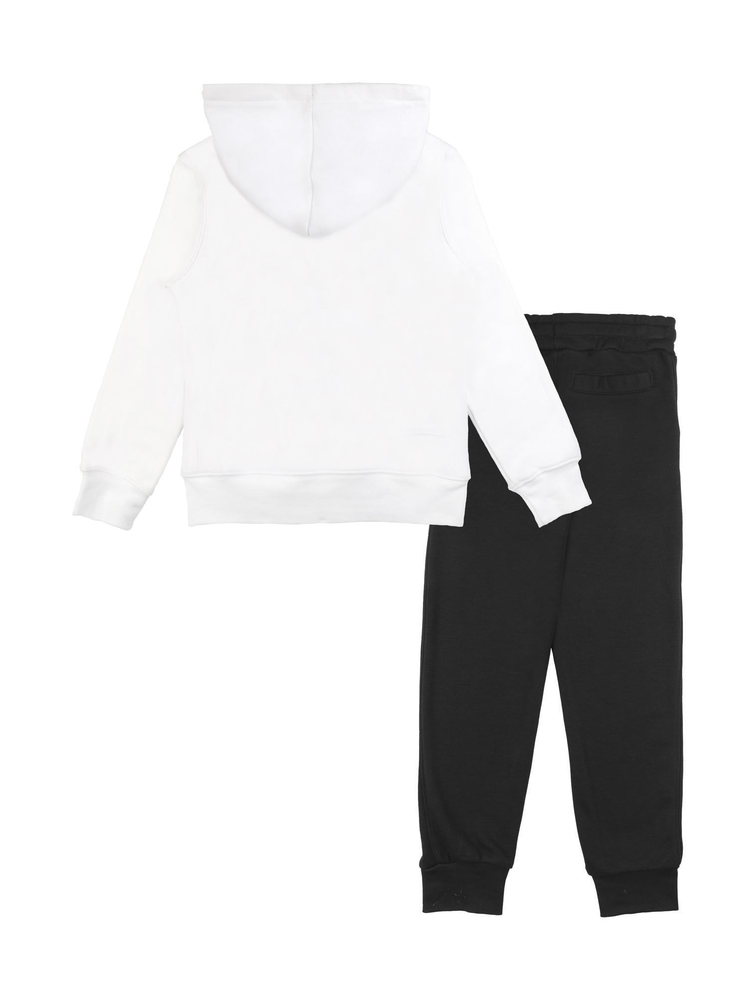 Leone Super Gold babytrainingspak met capuchon van ongeborsteld katoen 2/2