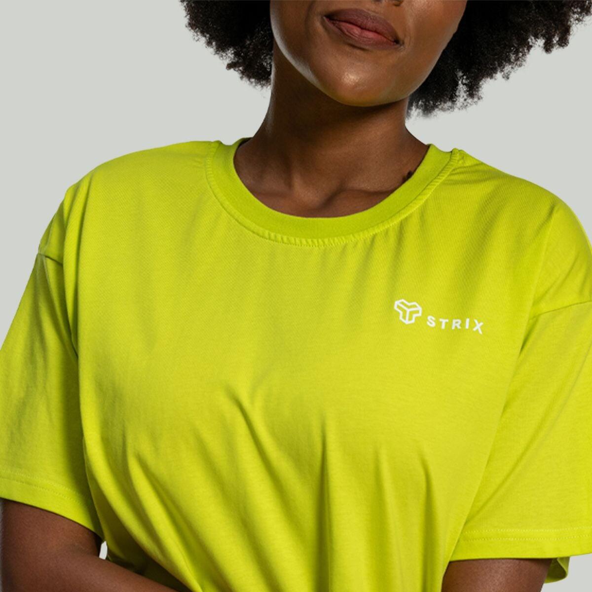 Donna palestra t-shirt traspirante Chartreuse Lunar 2/6