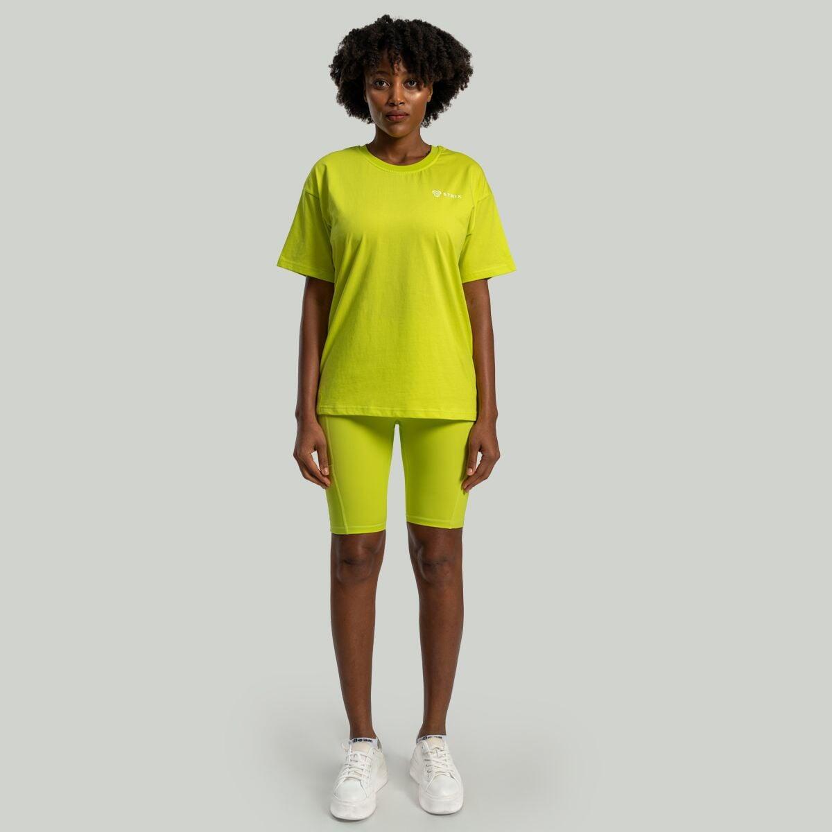 Donna palestra t-shirt traspirante Chartreuse Lunar 5/6