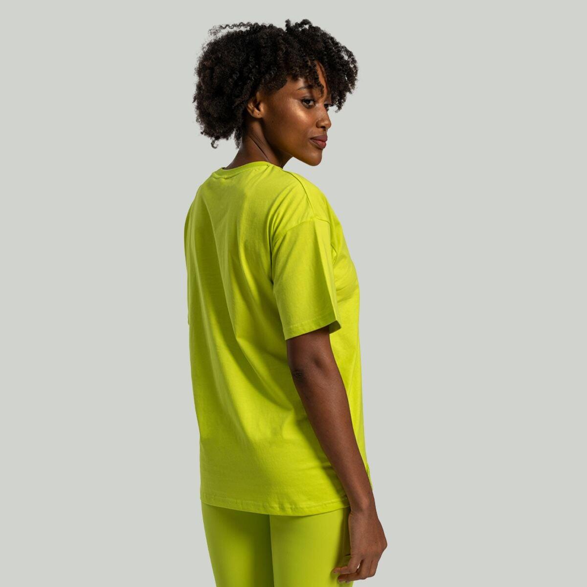 Donna palestra t-shirt traspirante Chartreuse Lunar 4/6