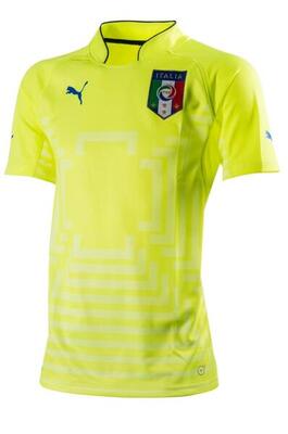 T-shirt figc geel