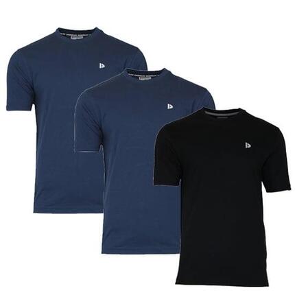 Lot de 3 t-shirts homme Vince, col rond, 100 % coton