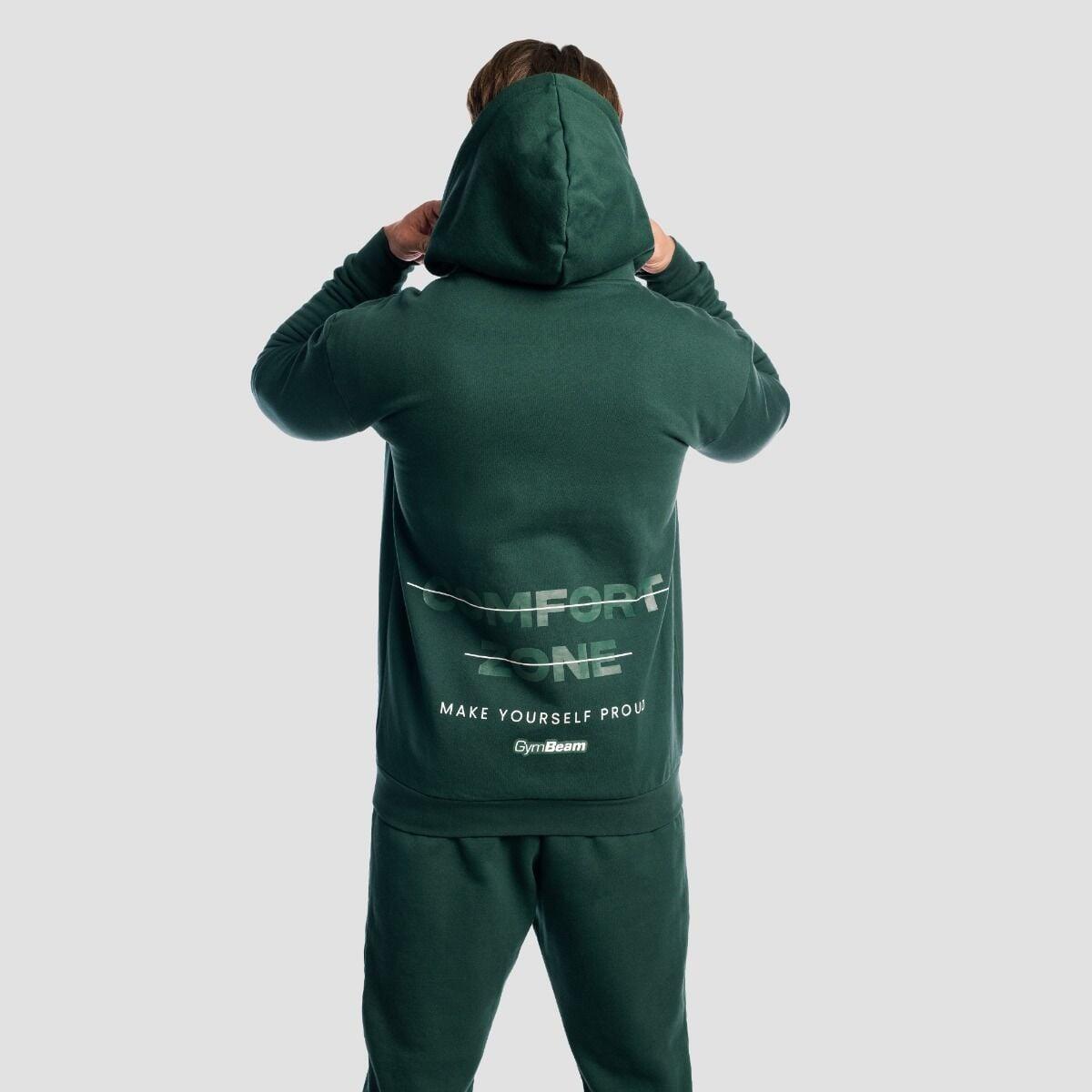 Uomo fitness felpa con cappuccio e zip oversize Forest Zone 4/6