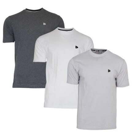 Lot de 3 t-shirts homme Vince, col rond, 100 % coton