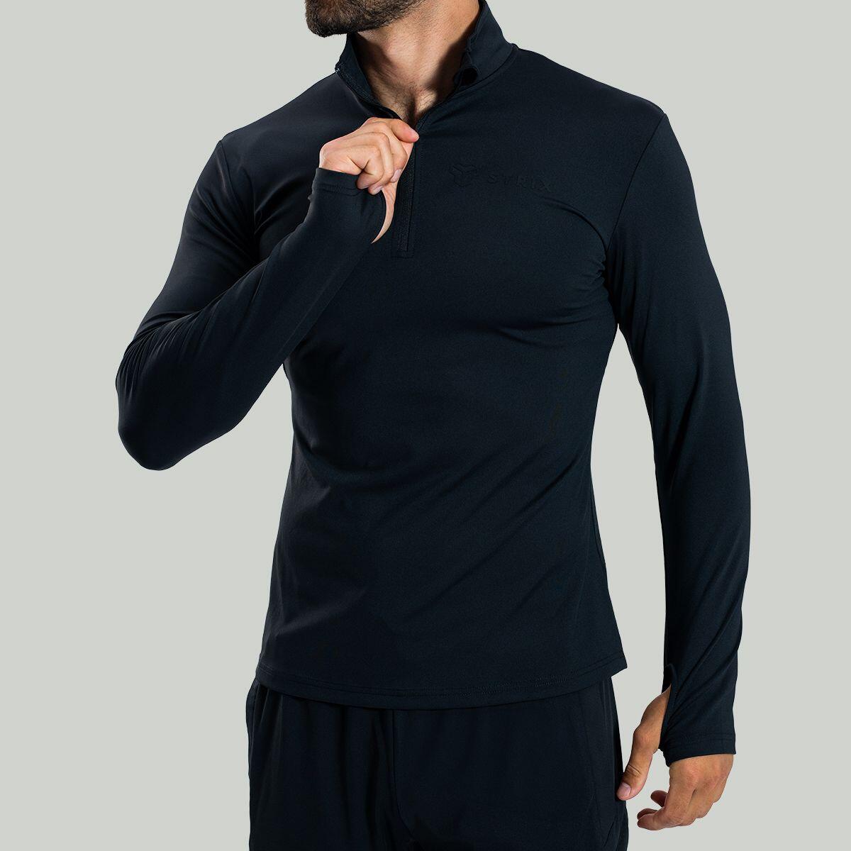 Uomo palestra maglia traspirante nera ULTRA 2/6