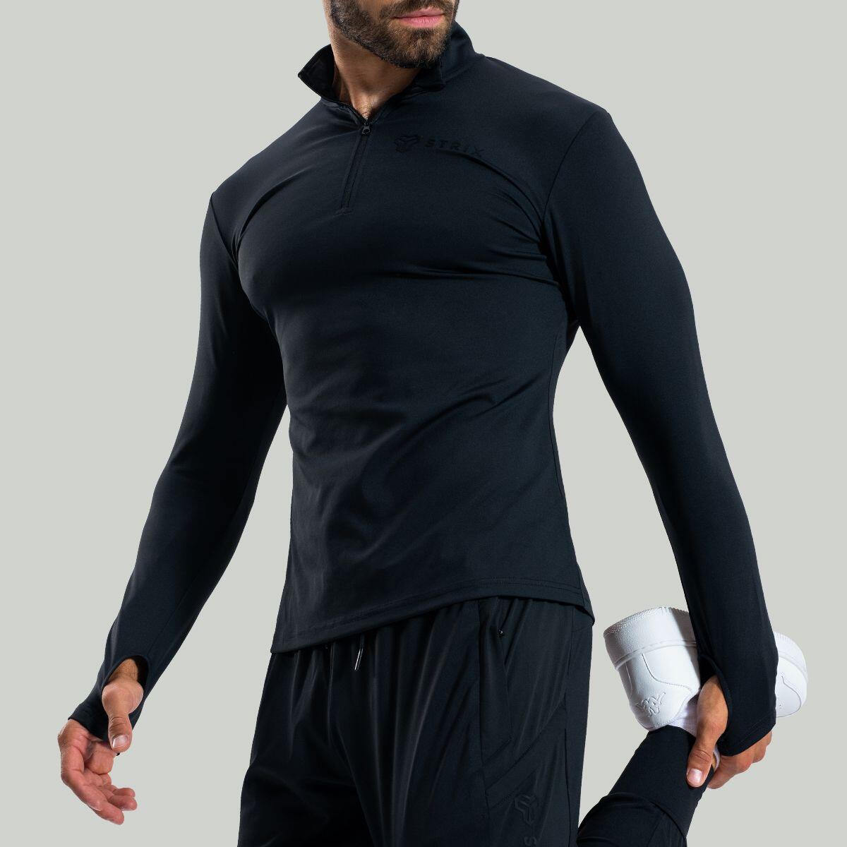 Uomo palestra maglia traspirante nera ULTRA 4/6