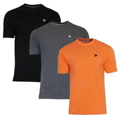 3-pack heren t-shirt vince ronde hals 100% katoen