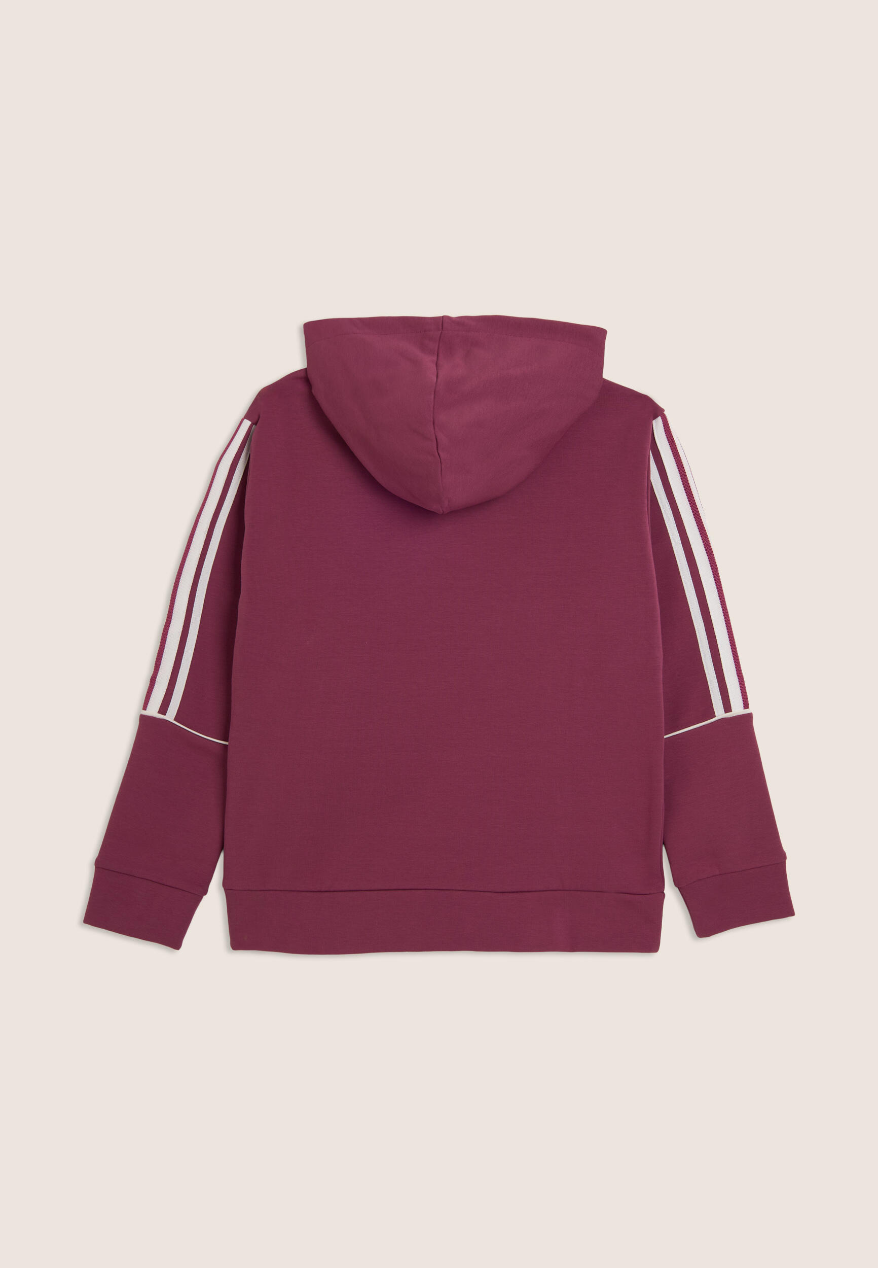 Sweat-shirt Junior surdimensionné avec bandes en contraste, fermeture éclair et 2/3