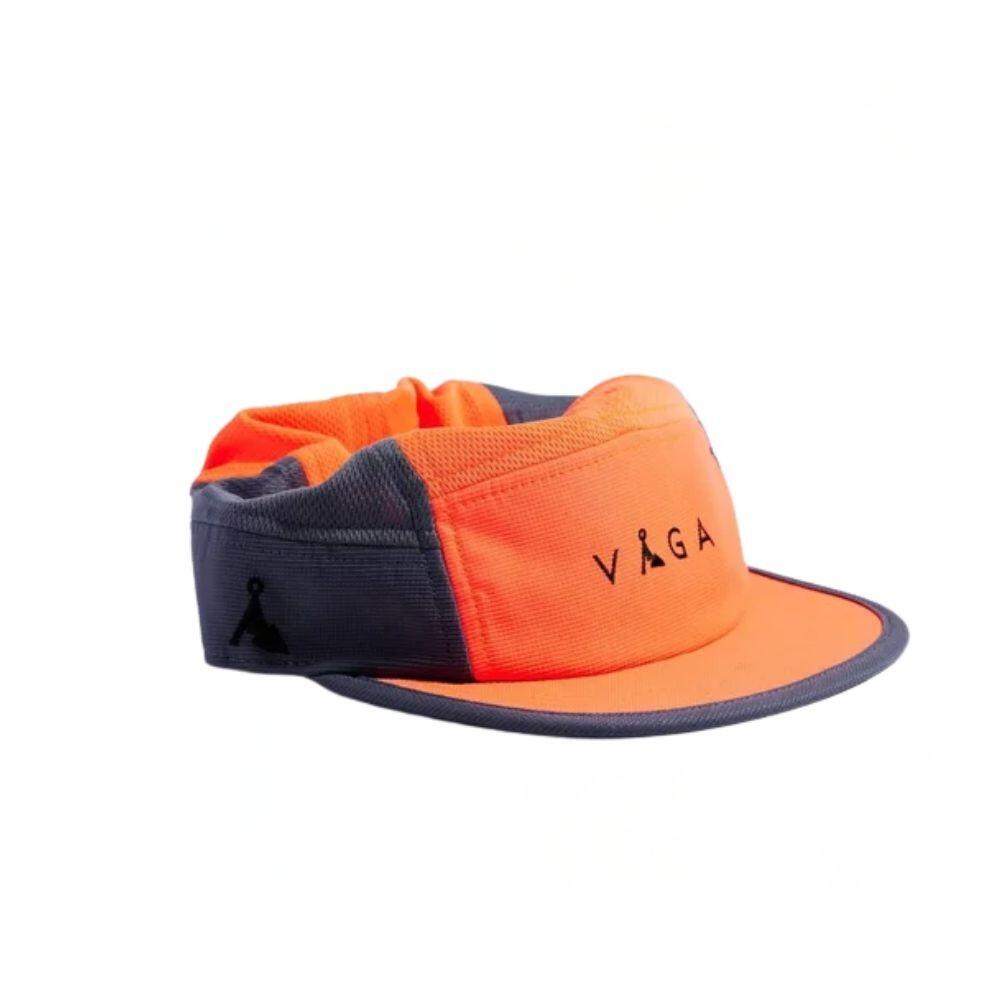 Gorra Running Club Cap Neon Coral/ Slate Blue running Unisex Azul Vaga 3/3
