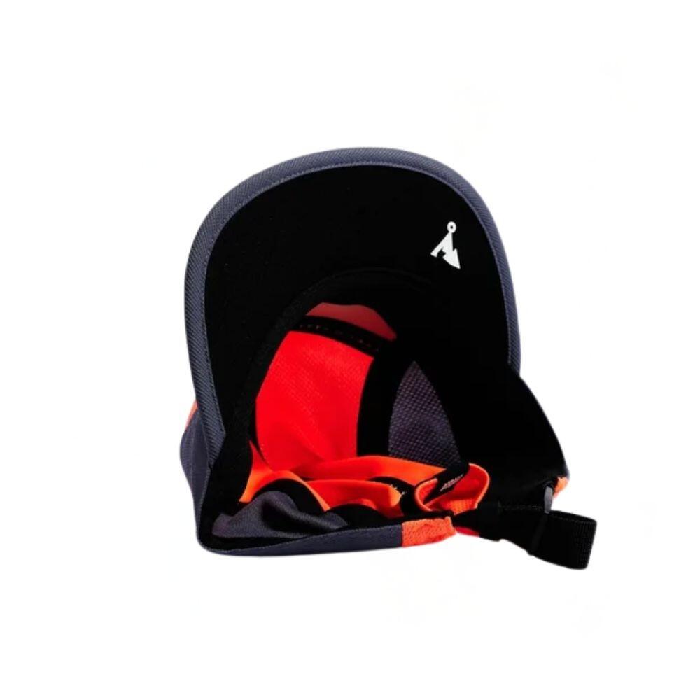 Gorra Running Club Cap Neon Coral/ Slate Blue running Unisex Azul Vaga 2/3