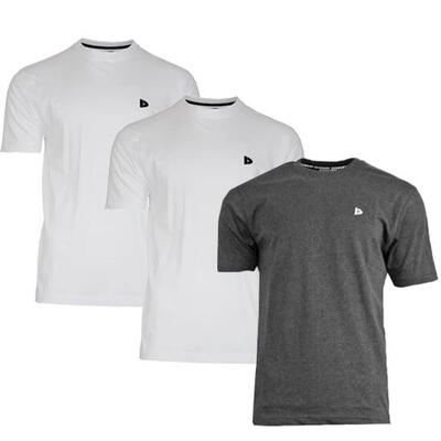 3-pack heren t-shirt vince ronde hals 100% katoen