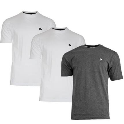 Lot de 3 t-shirts homme Vince, col rond, 100 % coton