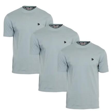 Lot de 3 t-shirts homme Vince à col rond, 60 % coton / 40 % polyester