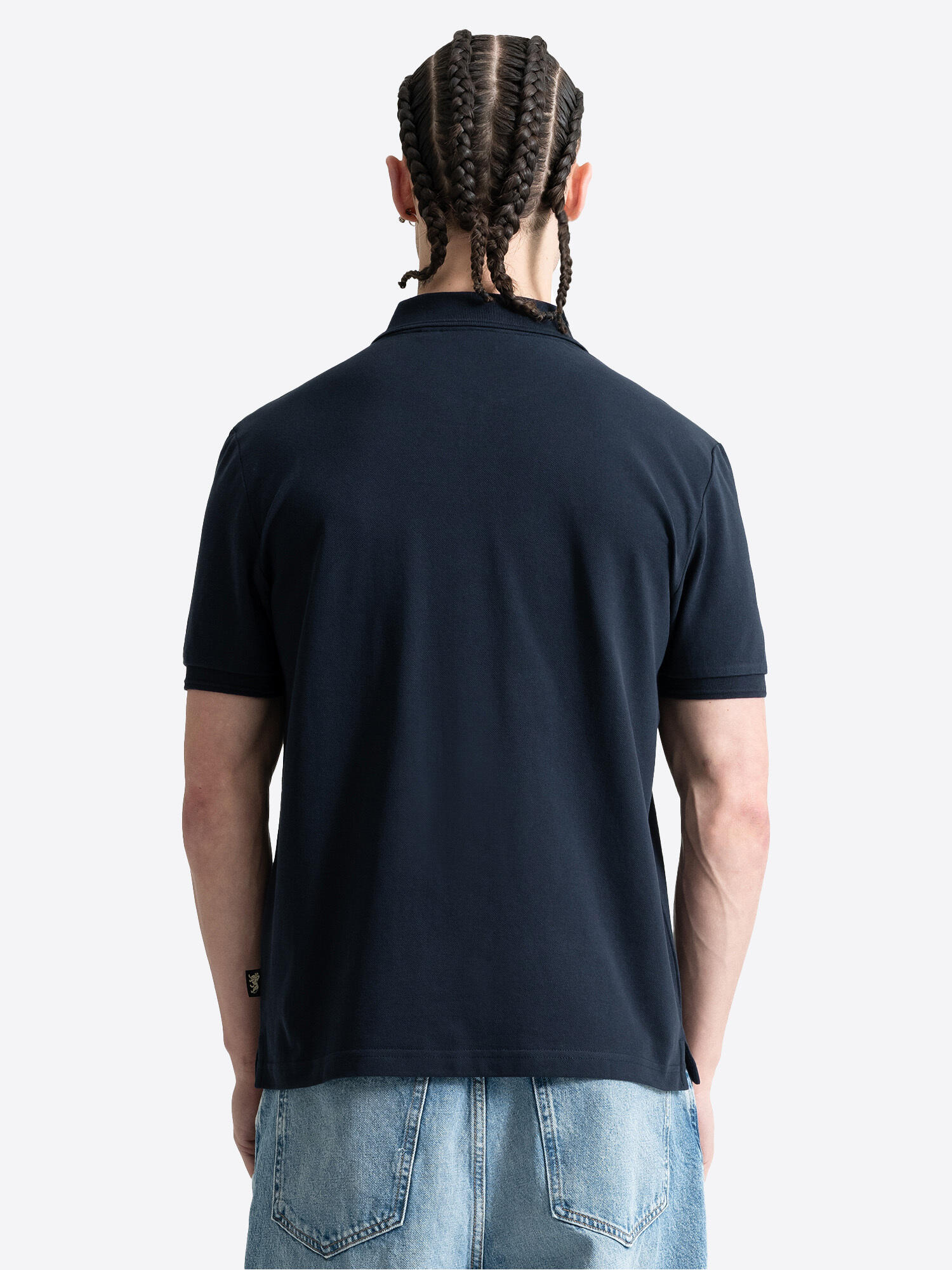LONSDALE Herren Poloshirt mit Viertelreißverschluss normale Passform HERTFORD 5/6