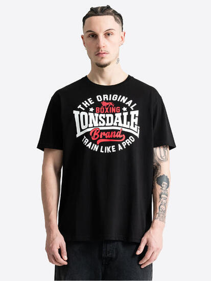 LONSDALE Heren-T-shirt, regular fit dubbelpak WELLBROW