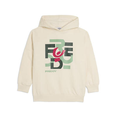 Felpa Junior oversize con grafica FREDDY multicolor