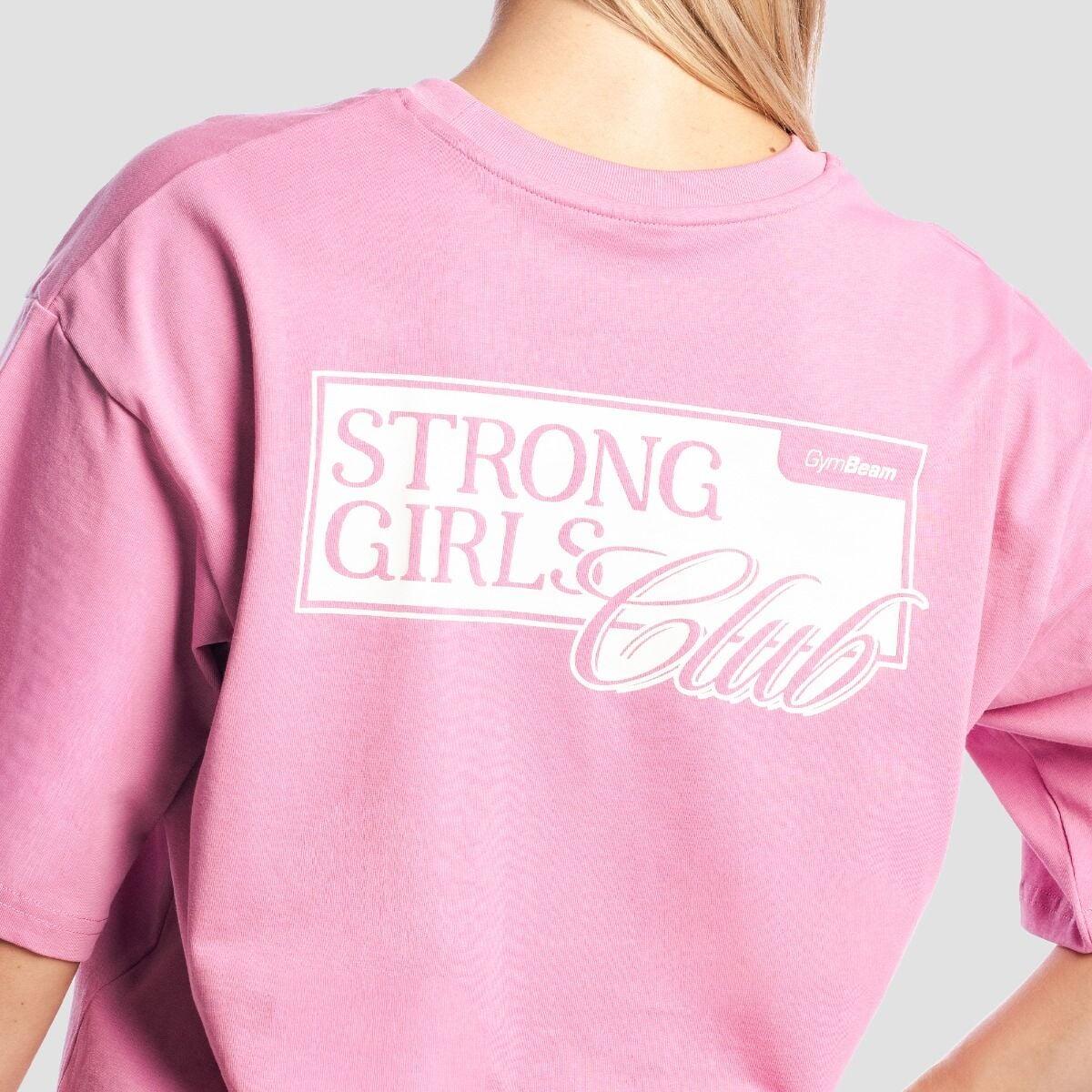 Donna palestra t-shirt taglio ampio Pink Girls Club 3/6