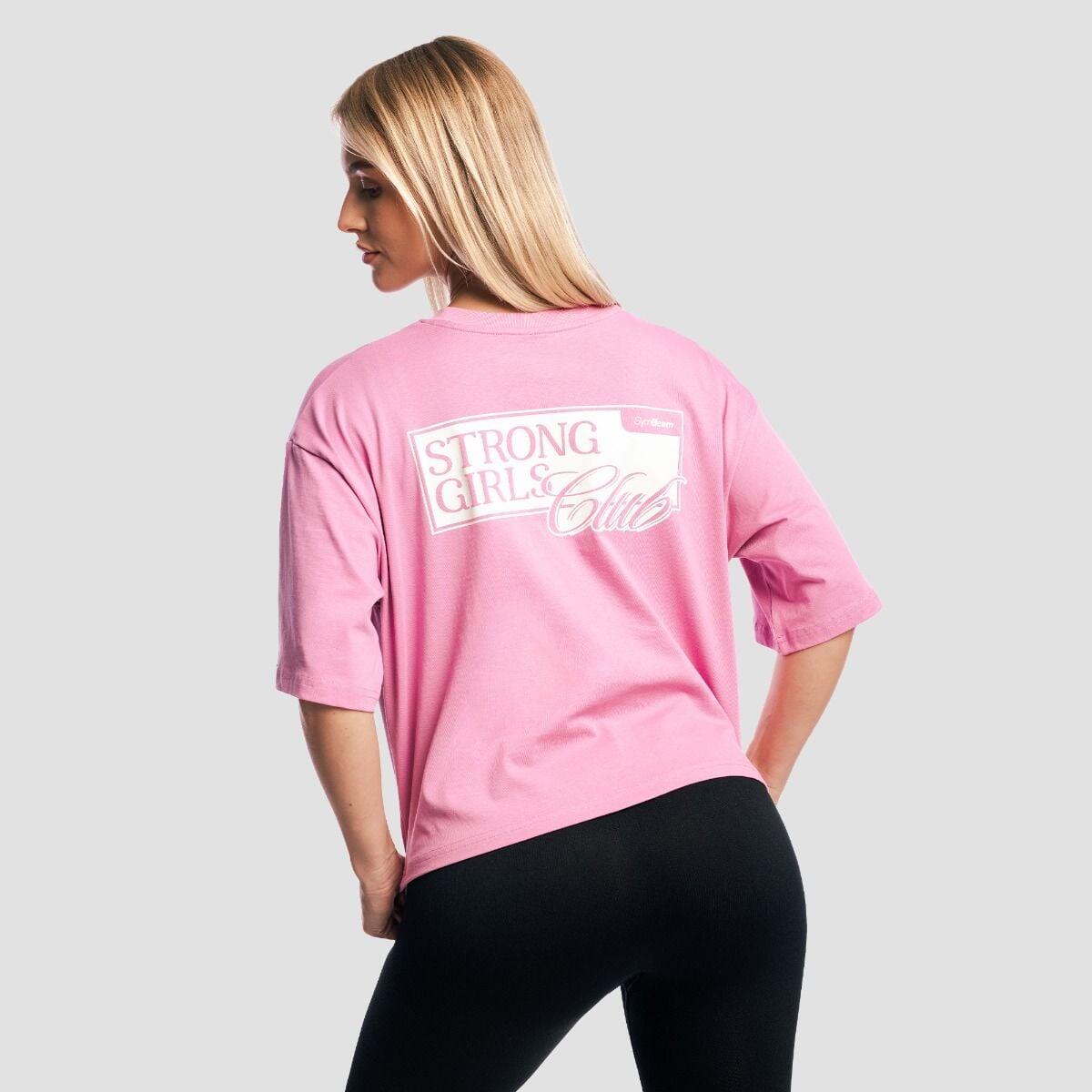 Donna palestra t-shirt taglio ampio Pink Girls Club 4/6