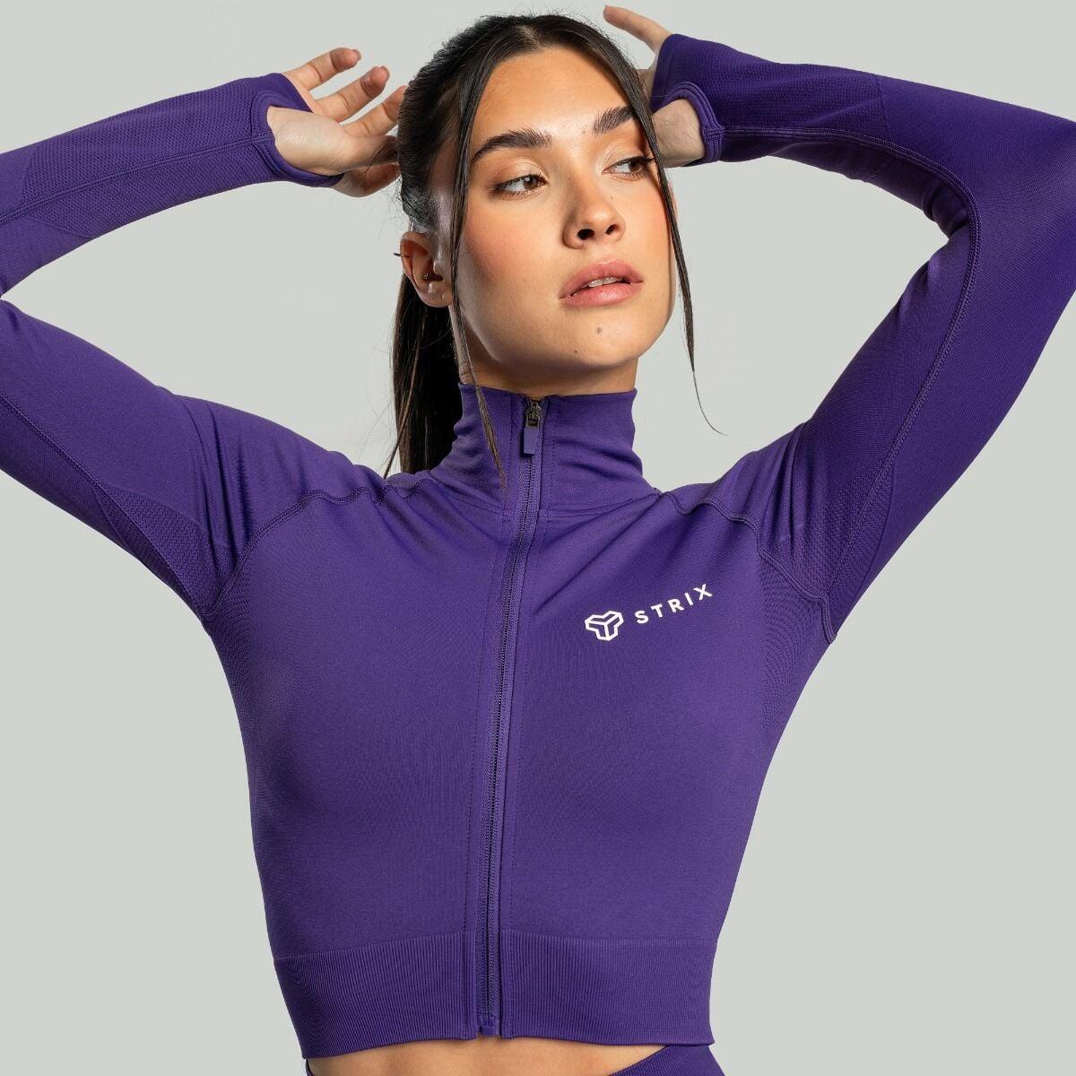 Donna palestra crop top traspirante Cosmos Seamless 3/6
