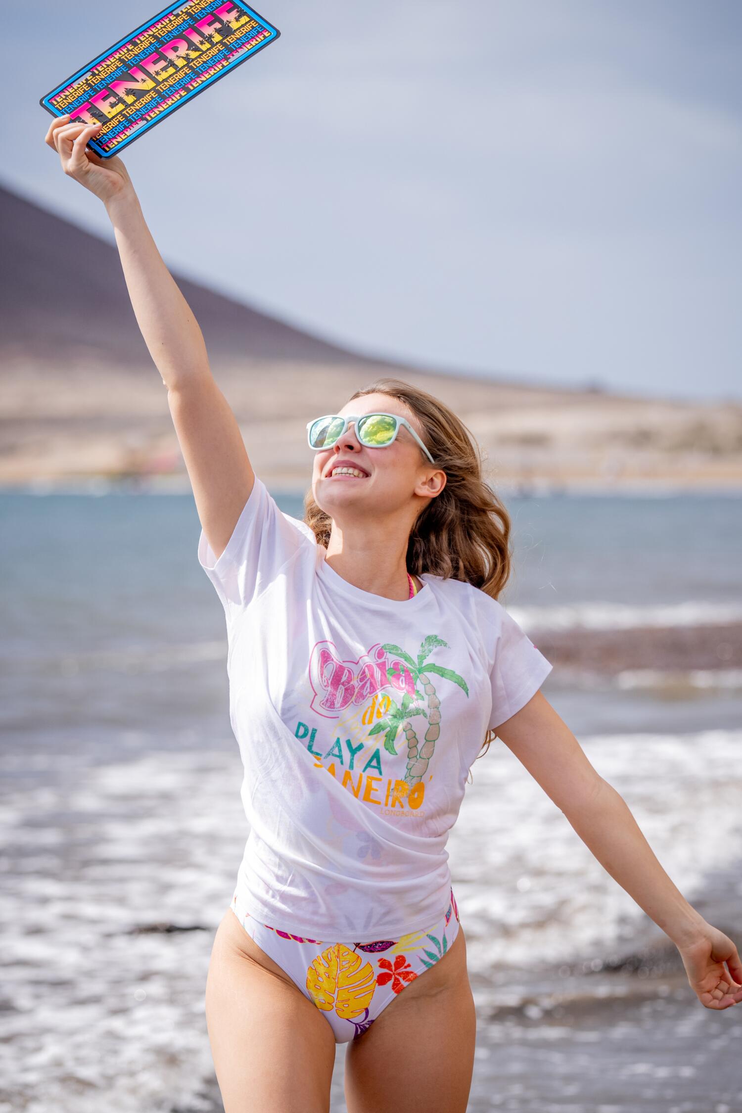 T-shirt femme blanc 1/5