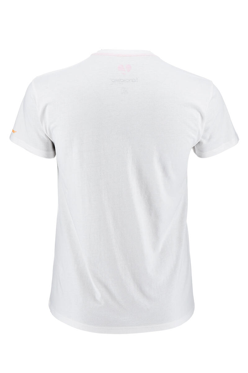 T-shirt femme blanc 3/5